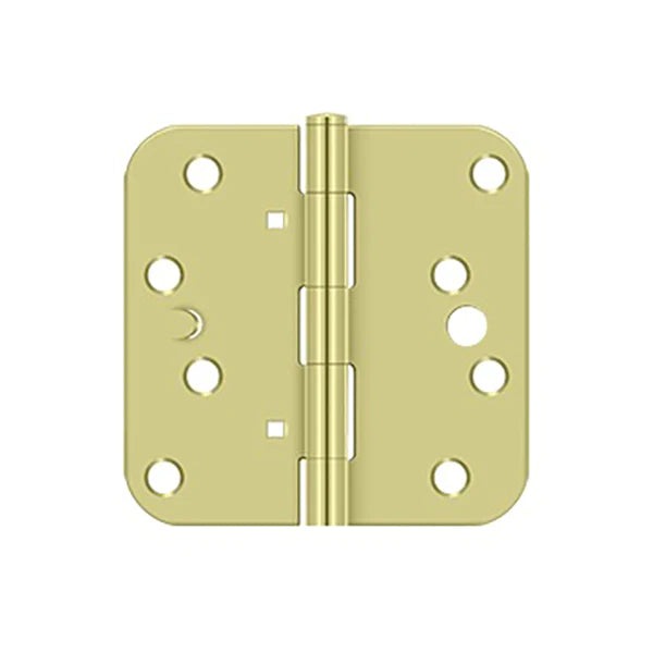 Deltana - 4" x 4" x 5/8" Radius Hinge - Security - TT - Steel