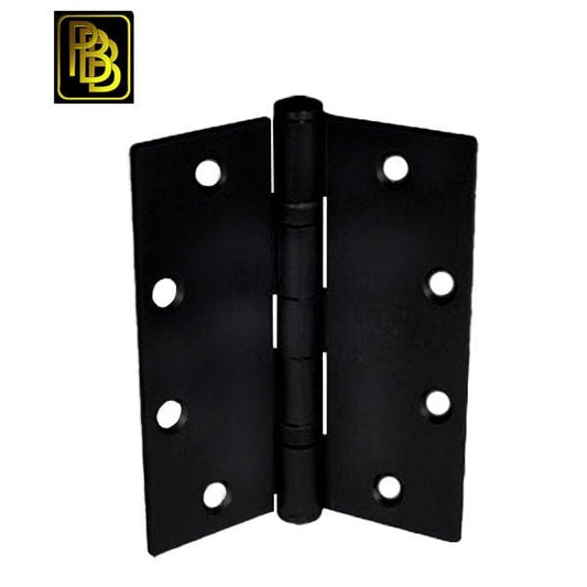 PBB - PB81 - Architectural Hinge - Full Mortise - Standard Weight - Plain Bearing - 4" x 4" - Optional Finish - Optional Corner Type