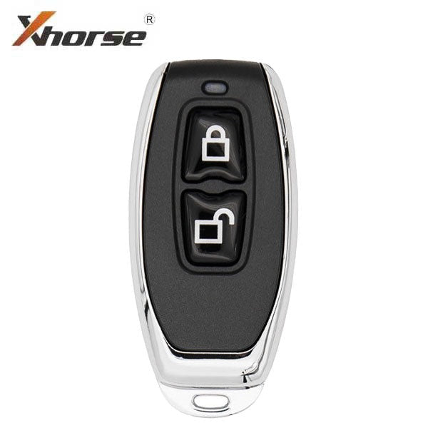 Xhorse - 2-Button Garage Door Remote Blank - Black Finish (Wired) (XHS-XKXH05EN)