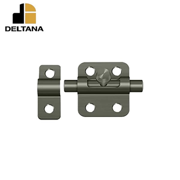Deltana - 2" Barrel Bolt - Optional Finish