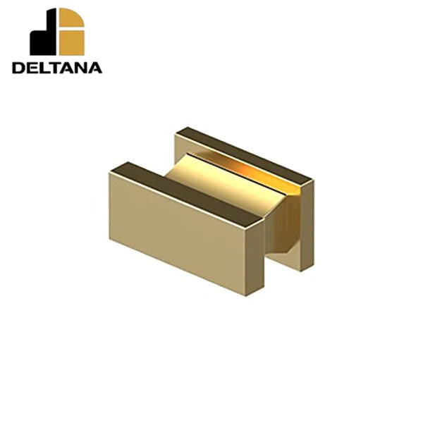Deltana - Contemporary Knob - Anvil - 3/4" x 1-1/2" x 7/8" - Optional Finish