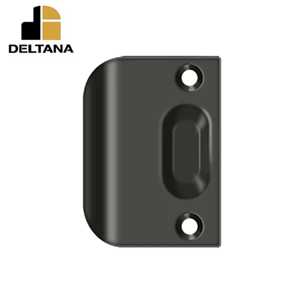Deltana - Full Lip Strike Plate For Ball Catch - and Roller Catch - Optional Finish