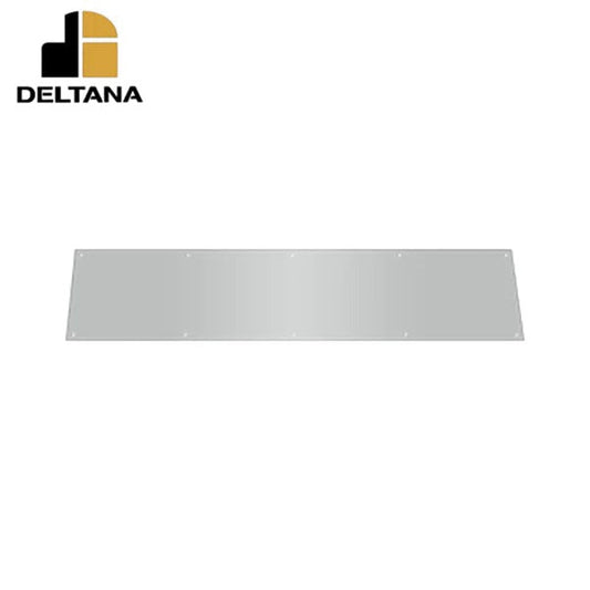 Deltana - Kick Plate 8" x 34" - Stainless Steel - Optional Finish