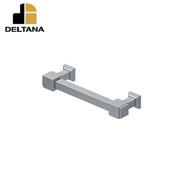 Deltana - Decorative Cabinet Pull - 4" - Manhattan - Solid Brass - Optional Finish