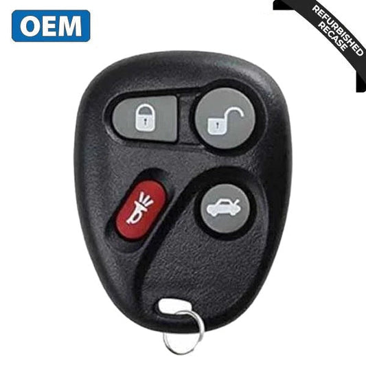 2000-2007 Chevrolet Cadillac / 4-Button Keyless Entry Remote / PN: 12223130 / L2C0005T(OEM Recase)