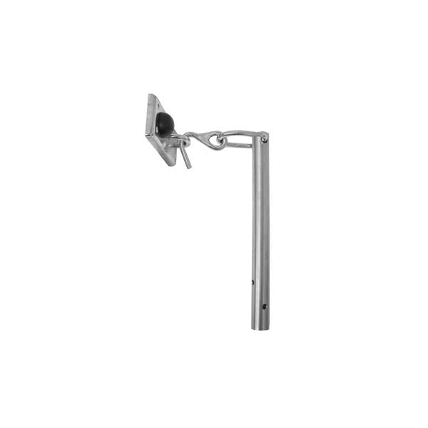 ABH - 1804 High Abuse Pipe Stop & Holder - Optional Finish