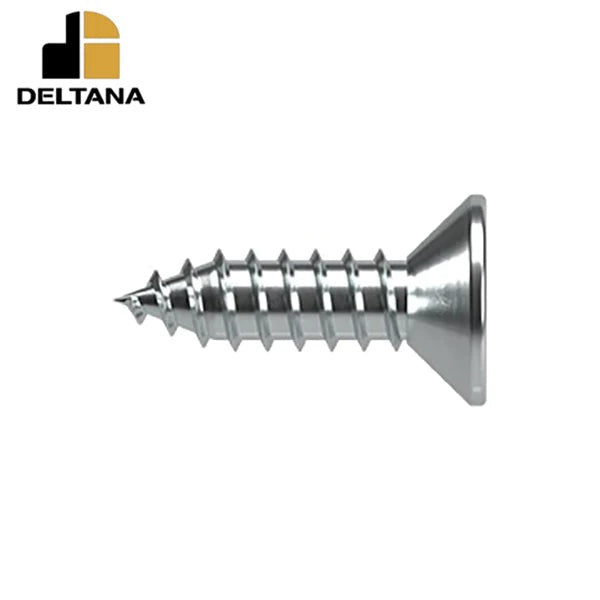 Deltana - Wood Screw - SB - #12 x 3/4"- 8 x 1.6mm Thread - Optional Finish
