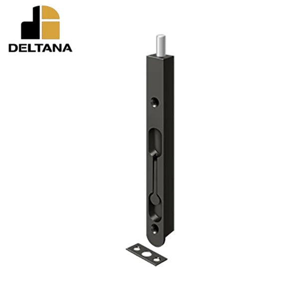 Deltana - 7" Flush Bolt - Zinc - Optional Finish