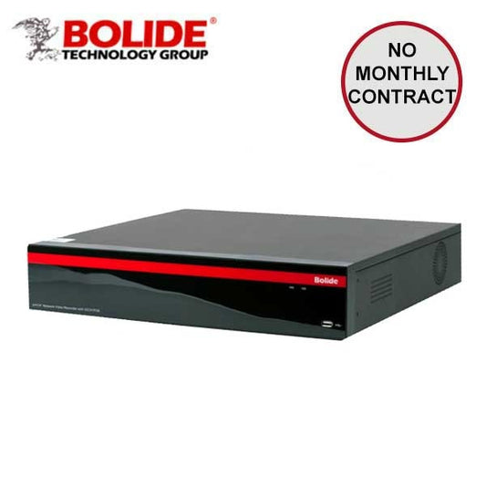 Bolide / 64 Channel / 8MP / 4K / NVR / 8 SATA / 64TB HDD / 32 Port POE / NVR-64NXPOE