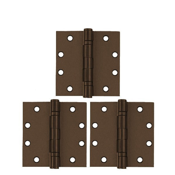 TELL - Ball Bearing Template Hinge - NRP - Oil Rubbed Bronze - (3-Pack)
