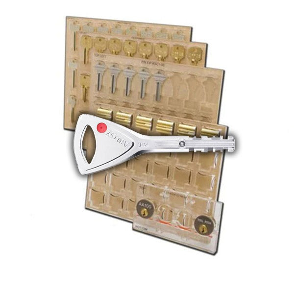 Ilco - XP-KH67 - Engrave-It - Abloy Pro-Tec 2 Style Key Holder - Holds 12 - for Engrave-It XP Machine