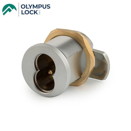 Olympus - Solid Brass Cam Lock - Less Core - Best Original Cams - Satin Chrome