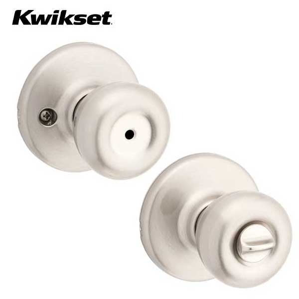 Kwikset - Tylo Knob Set - Round Rose - Optional Finish - Optional Function- Grade 3
