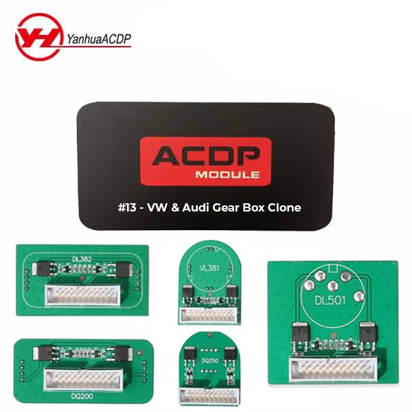 Yanhua - ACDP - VW AUDI - Gearbox Clone Module #13 - Audi DQ200, DQ250, DL382, DL501 & VL381