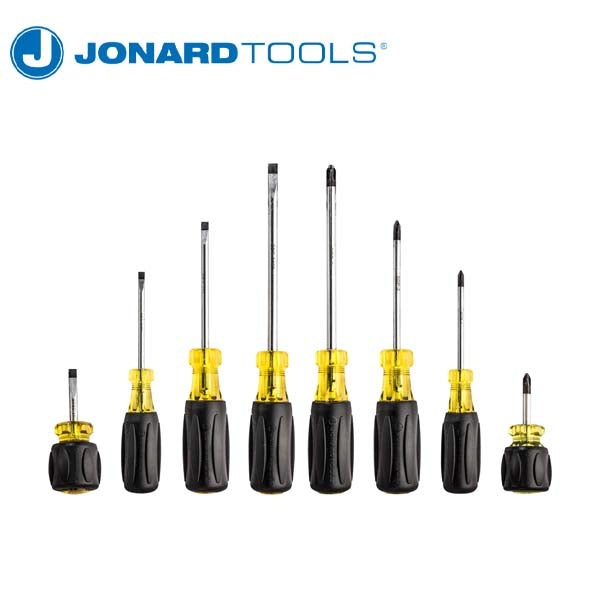 Jonard Tools - 8 Piece Screwdriver Set