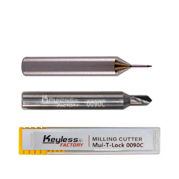 KeylessFactory - Triton - Universal High Security Cutter & Decoder Set for Dimple Keys