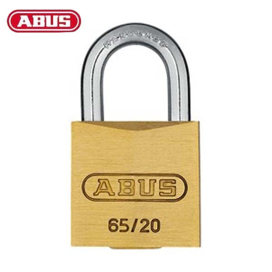 Abus - 65212 - Padlock Brass 65/20 - Keyed Alike - 2 Pack