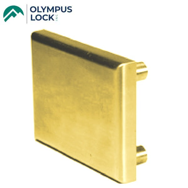 Olympus - ETS1 - Exterior Through-Bolt Mounting Plates for Olympus Cabinet Locks - Optional Finish - Optional Material Thickness
