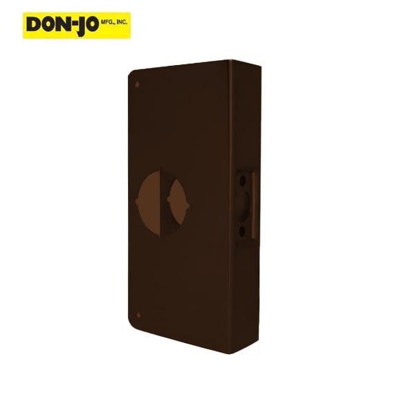 Don-Jo - 4 CW - Wrap Around - 9" Height - 2-3/4" Backset - Optional Finish