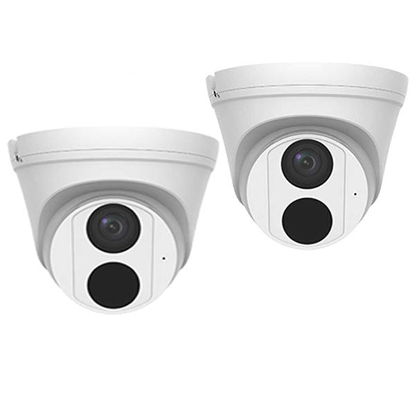 2 x Devision / IP / 2MP / Eyeball Camera / Fixed / 2.8mm Lens / WDR / IP67 / 256GB SD Card / DV-C228-DWPS (Bundle of 2)