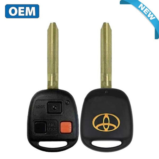 2010-2015 Toyota FJ Cruiser / 3-Button Remote Head / PN: 89070-35140 / HYQ12BBT (G Chip) (OEM)