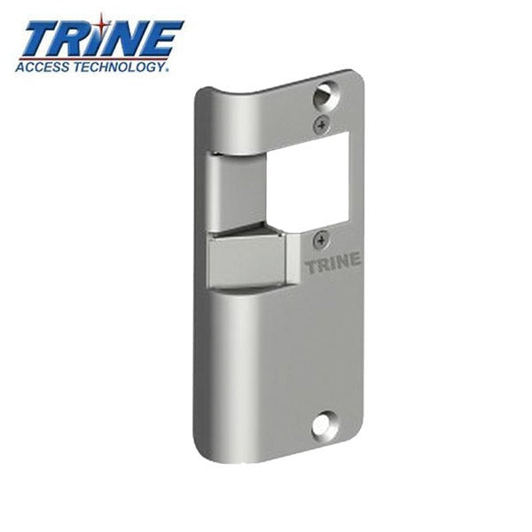 Trine - 3458 - Aluminum Frame Faceplate - Optional Handing - Satin Stainless Steel - Grade 1