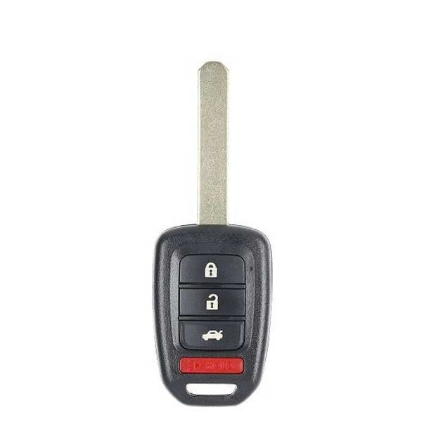 2016-2019 Honda Accord / 4-Button Remote Head Key / PN: 35118-T2A-A60 / MLBHLIK6-1TA (AFTERMARKET)