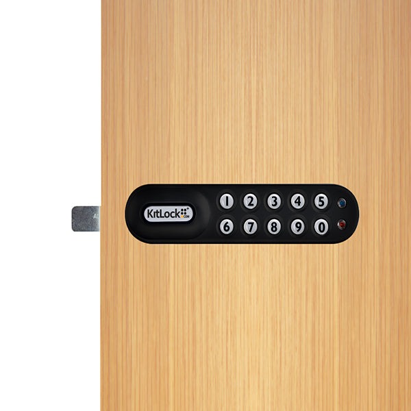 CodeLocks - KL1007 - Classic Electronic Kit Lock - Up to 1" Door Thickness - Locker Lock - No Pre-Assembly - Optional Handing - Optional Finish