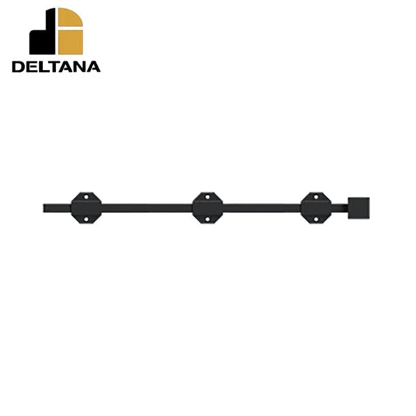 Deltana - 18" Modern Surface Bolt - Heavy Duty - Solid Brass - Optional Finish