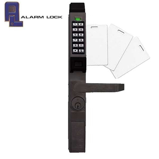 Alarm Lock Trilogy - PDL1300 - Narrow-Stile PROX Keypad Lever Lock - 10B - Oil Rubbed Bronze