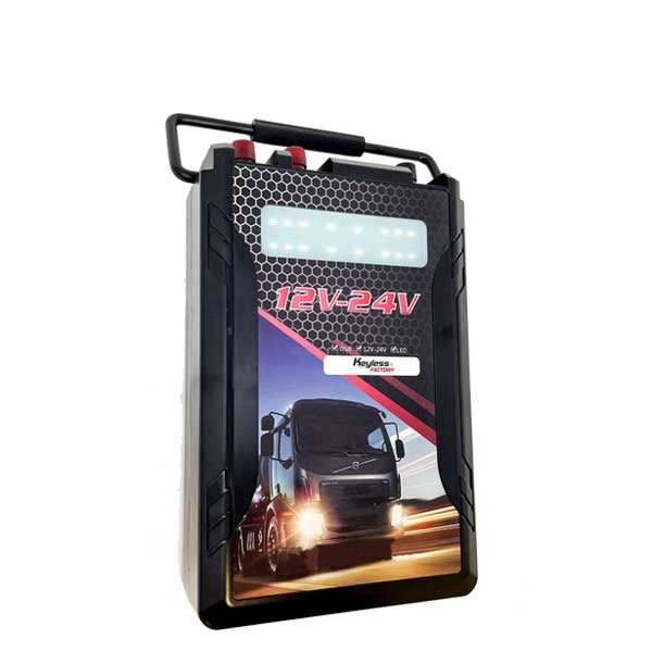 Multi-function Car & Truck Battery Jump Starter Pack - 12V / 24V - 2600A - 188,000mAh Capacity