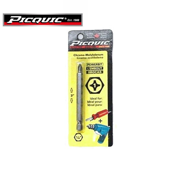 PICQUIC - 3" Length Powerbits - Optional Bit Sizes - Phillips