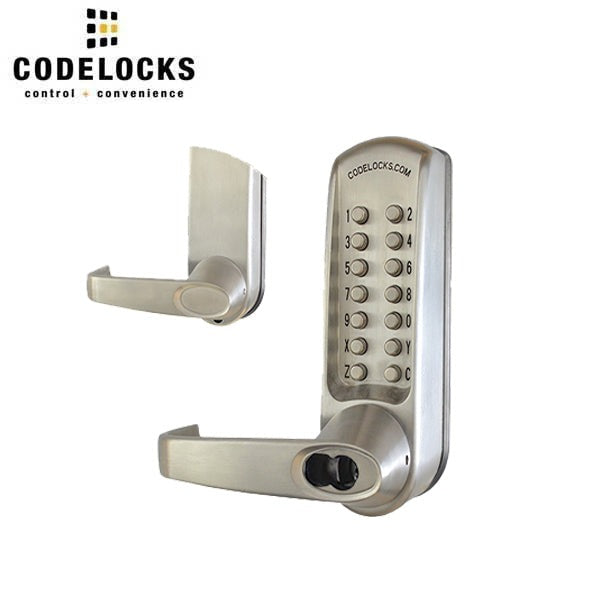 CodeLocks - CL610 - Mechanical Lock - Heavy Duty - Optional Backset - Tubular Latchbolt - Optional Cylinder Prep - Optional Finish - Grade 2