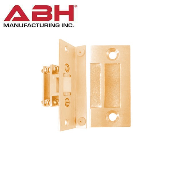 ABH - 1893 Angle Stop Roller Latch with Cast Strike - Optional Finish