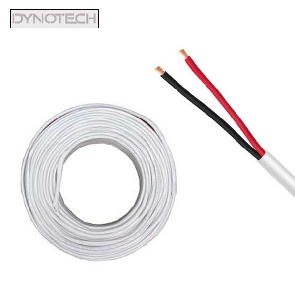 DynoTech - AC222 - 22/2C - Sound / Security - General Purpose Cable - STR - CM - 500ft - White