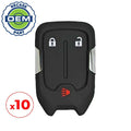 10 x 2018-2021 GMC Terrain / 3-Button Smart Key / PN: 13591388 / HYQ1AA (OEM RECASE)
