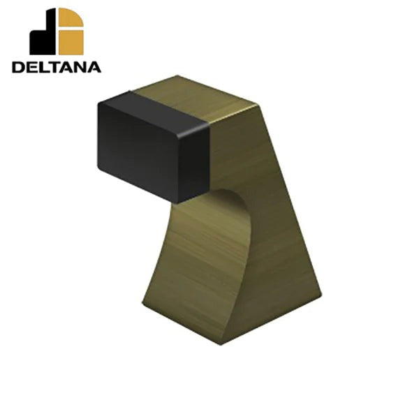 Deltana - Floor Door Bumper 2-1/2" - Contemporary - Solid Brass - Optional Finish