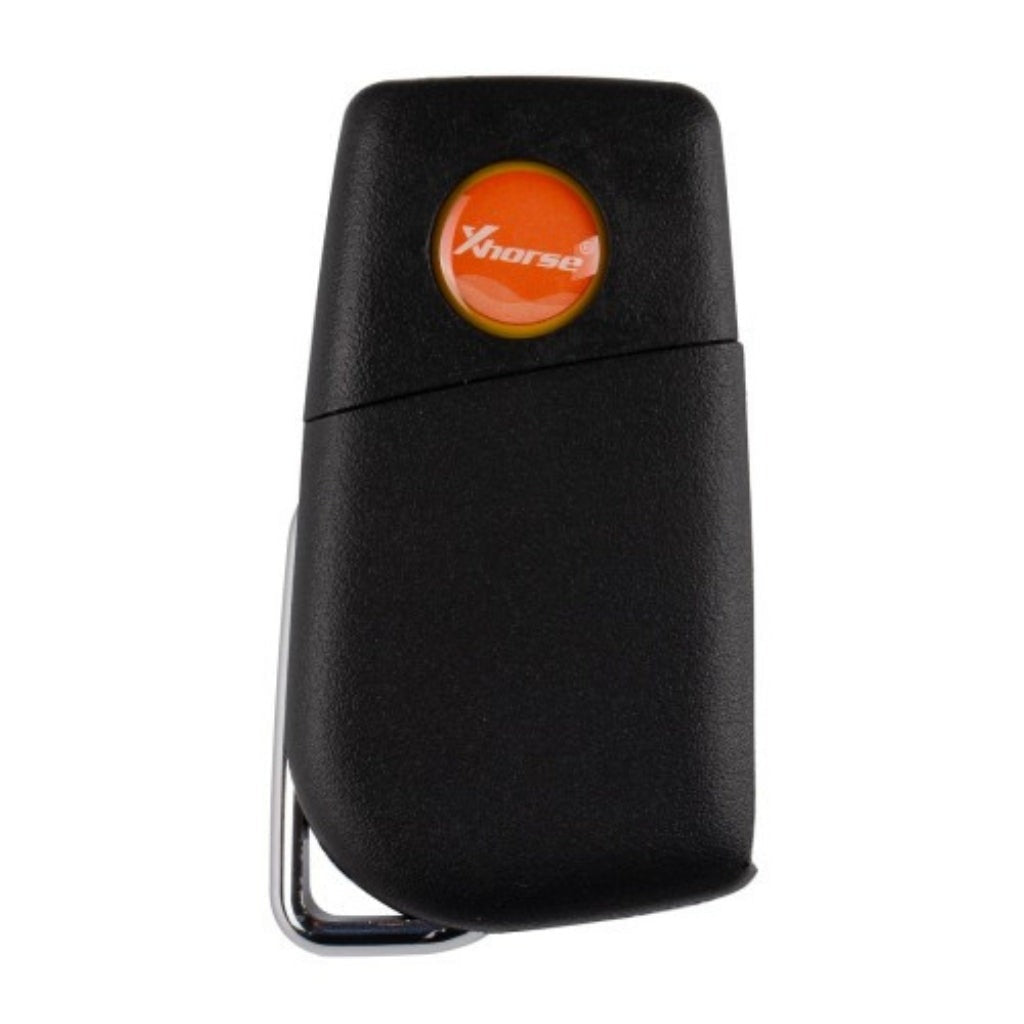 Xhorse - XKTO21EN - 2nd Generation w/ New XM5118 Chip Wire Remote Key Toyota Flip 2 Buttons (Replacement For XKTO01EN)