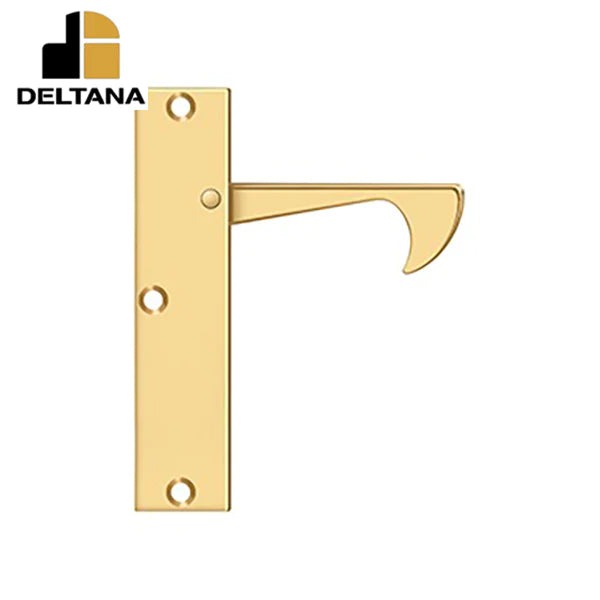 Deltana - Edge Pull - Thin - 4-1/4" x 1" x 3/8" - Optional Finish