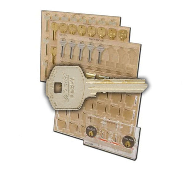 Ilco - EIP-KH21 - Engrave-It - Kaba Peaks 6-7 Pin Style Key Holder - Holds 21 - for Engrave-It Pro Machine
