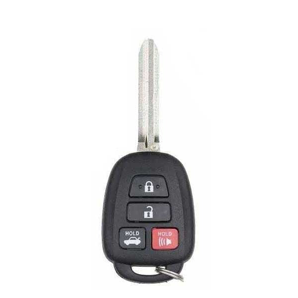 2016-2017 Scion FR-S Toyota 86 / 4-Button Remote Head Key / PN: SU003-05282 / HYQ12BEL / G Chip (AFTERMARKET)