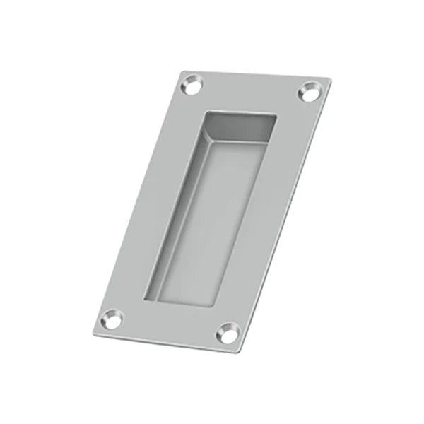 Deltana - Flush Pull - Rectangular - Stainless Steel - 4" x 2" x 1/2"