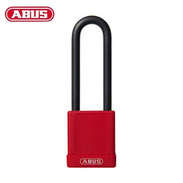 Abus - 09841 - Plastic-Covered Aluminum Core Padlock 74/40Hb75 - Optional Keying - Optional Finish