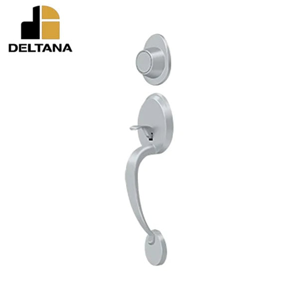 Deltana - Montego Handleset Dummy - 1-3/8" - 2" Door Thickness - Optional Finish