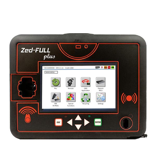 Zed Full Plus Transponder Programmer / Cloner / EEPROM / All In One Machine - 6 Months FREE LIFS Subscription
