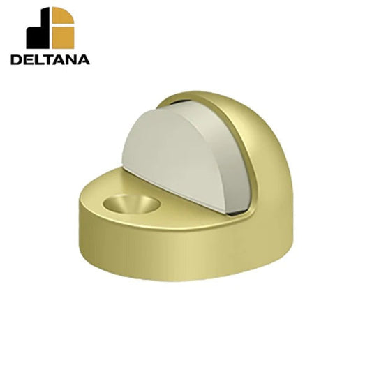 Deltana - Dome Stop High Profile - Solid Brass - Optional Finish