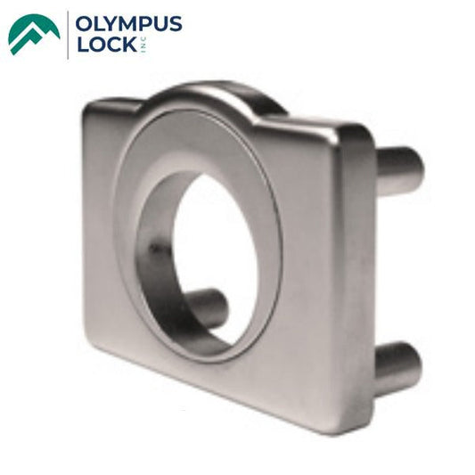 Olympus - ETS6 - Exterior Through-Bolt Mounting Plates for Olympus Cabinet Locks - Optional Finish