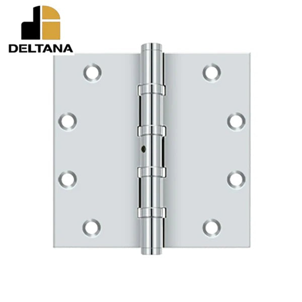Deltana - 5" x 5" Square Hinges - Ball Bearing - 0.145 Thickness - Optional Finish