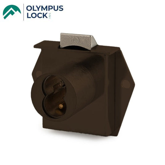 Olympus - 725ML - SFIC Mortise Latch Door & Drawer Cabinet Lock - BEST SFIC - 1-1/16" Cylinder Length - Oil Rubbed Bronze - Optional Handing - Grade 1