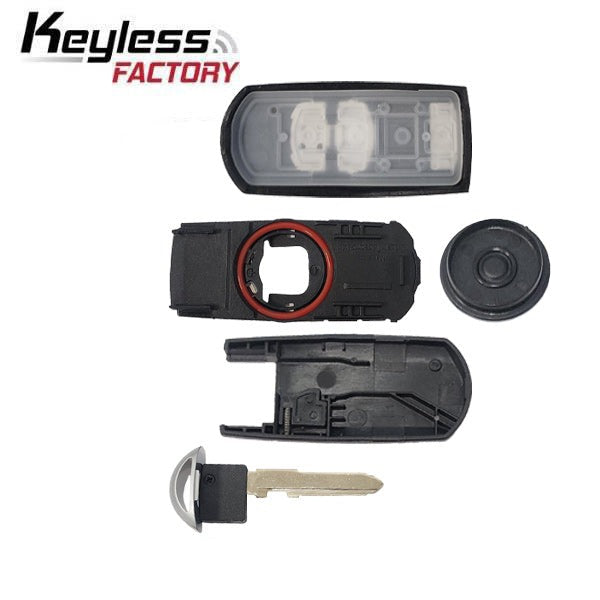 2010-2019 Mazda / 3-Button Smart Key SHELL / WAZSKE13D01 WAZSKE13D02 (AFTERMARKET)